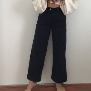 Everlane Wide Leg Crop Pant